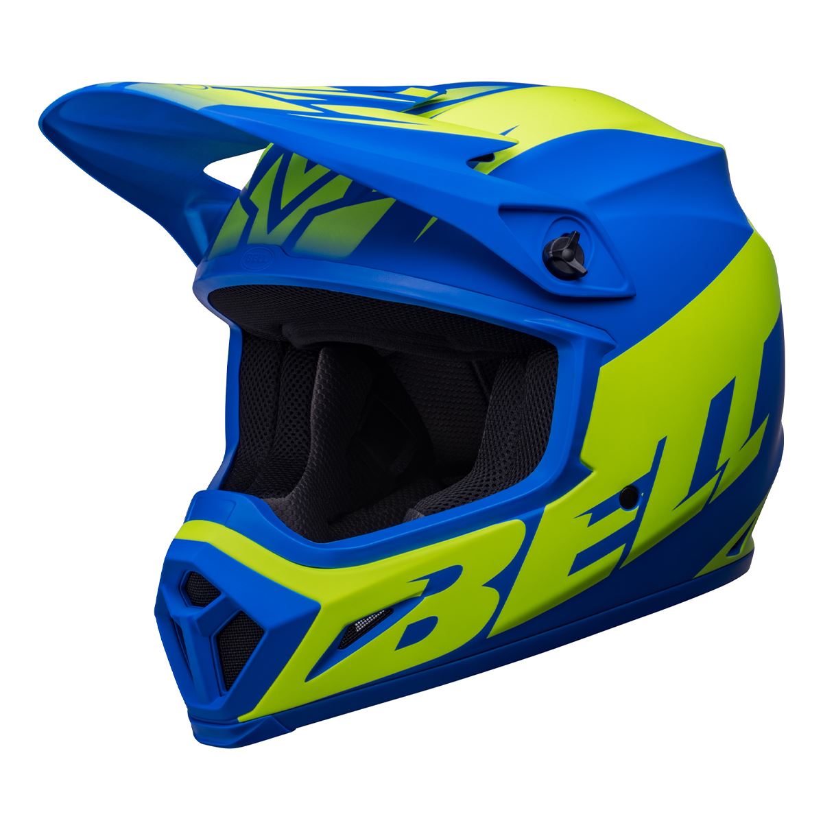 MX-9 MIPS Disrupt Helmet Matte Classic Blue/Hi-Viz Yellow