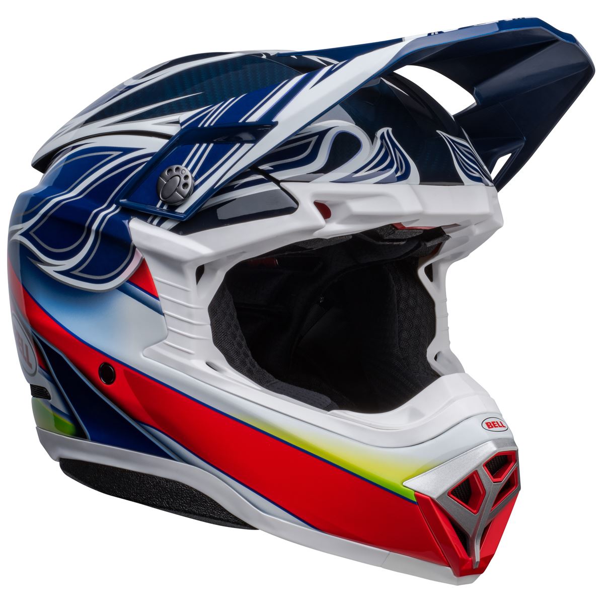 MOTO-10 Spherical Helmet Tomac 23 Blue/White