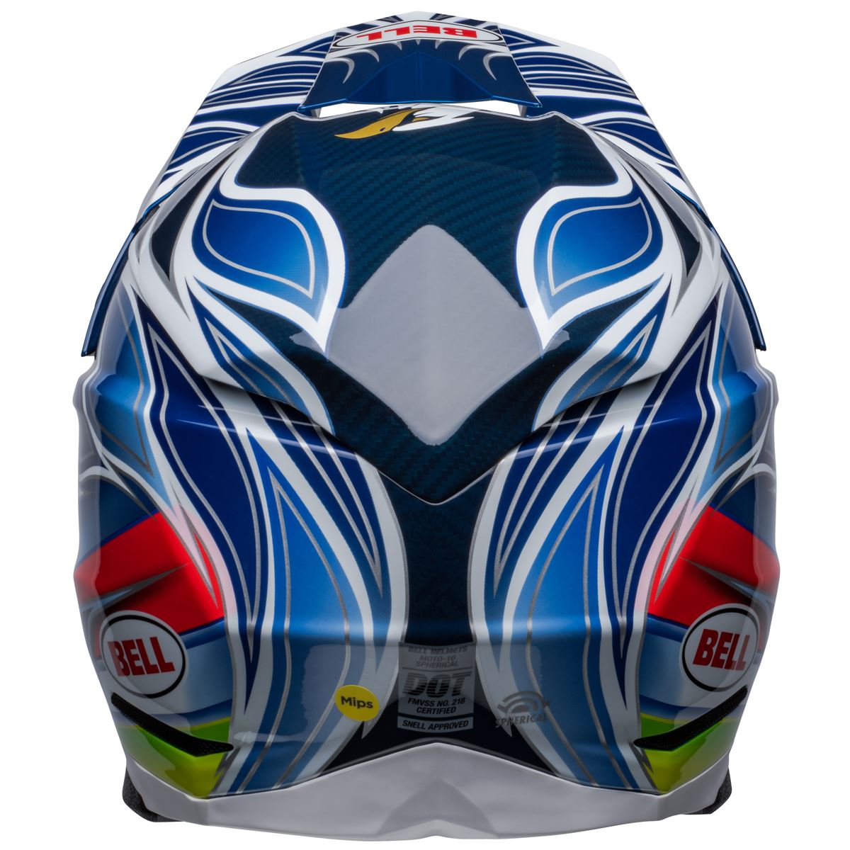 MOTO-10 Spherical Helmet Tomac 23 Blue/White