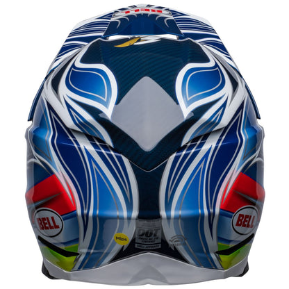 MOTO-10 Spherical Helmet Tomac 23 Blue/White