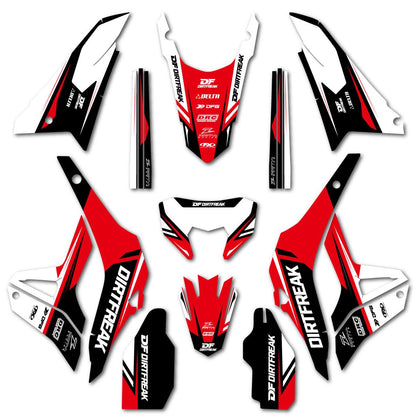 グラフィックキット レッド CRF250L'21-
