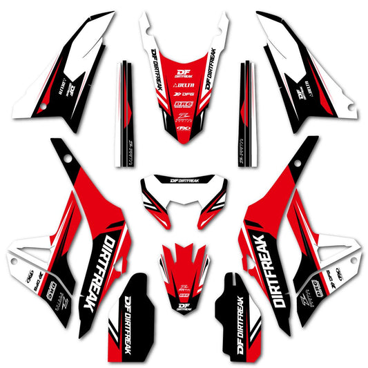 グラフィックキット レッド CRF250L'21-