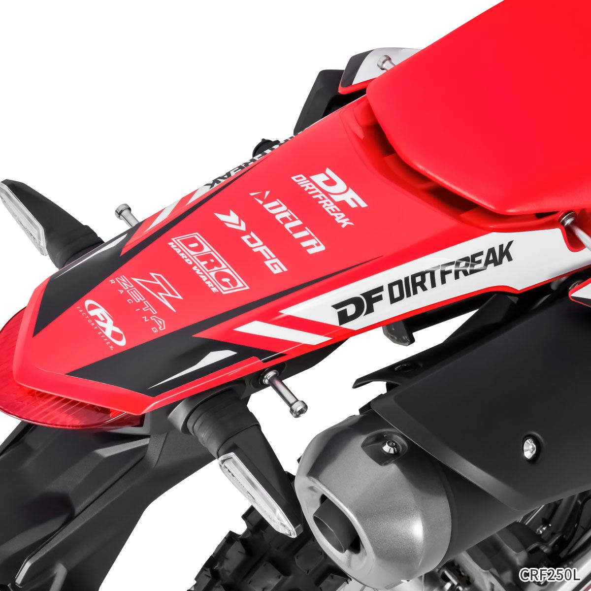 グラフィックキット レッド CRF250L'21-