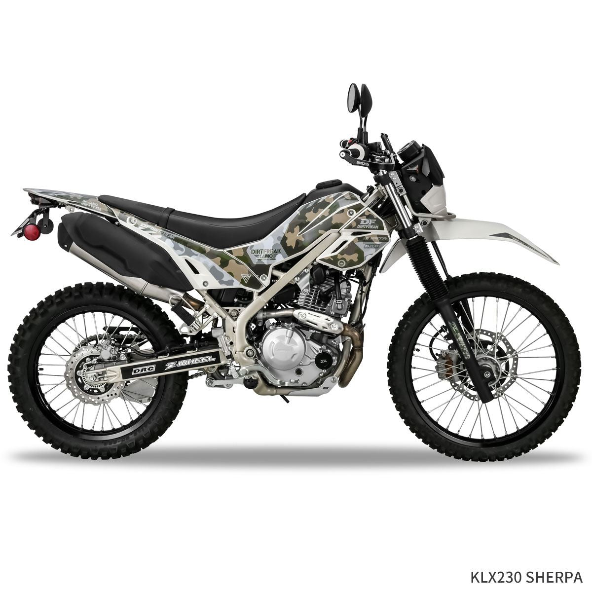 グラフィックキット カモ KLX230 シェルパ'25-