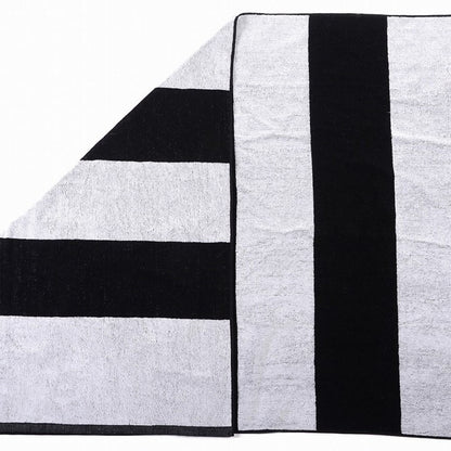 グッドタイムズ ビーチタオル ブラック 177.8×101.6cm