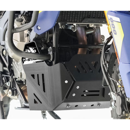 アドベンチャースキッドプレート ブラック Vストローム800DE