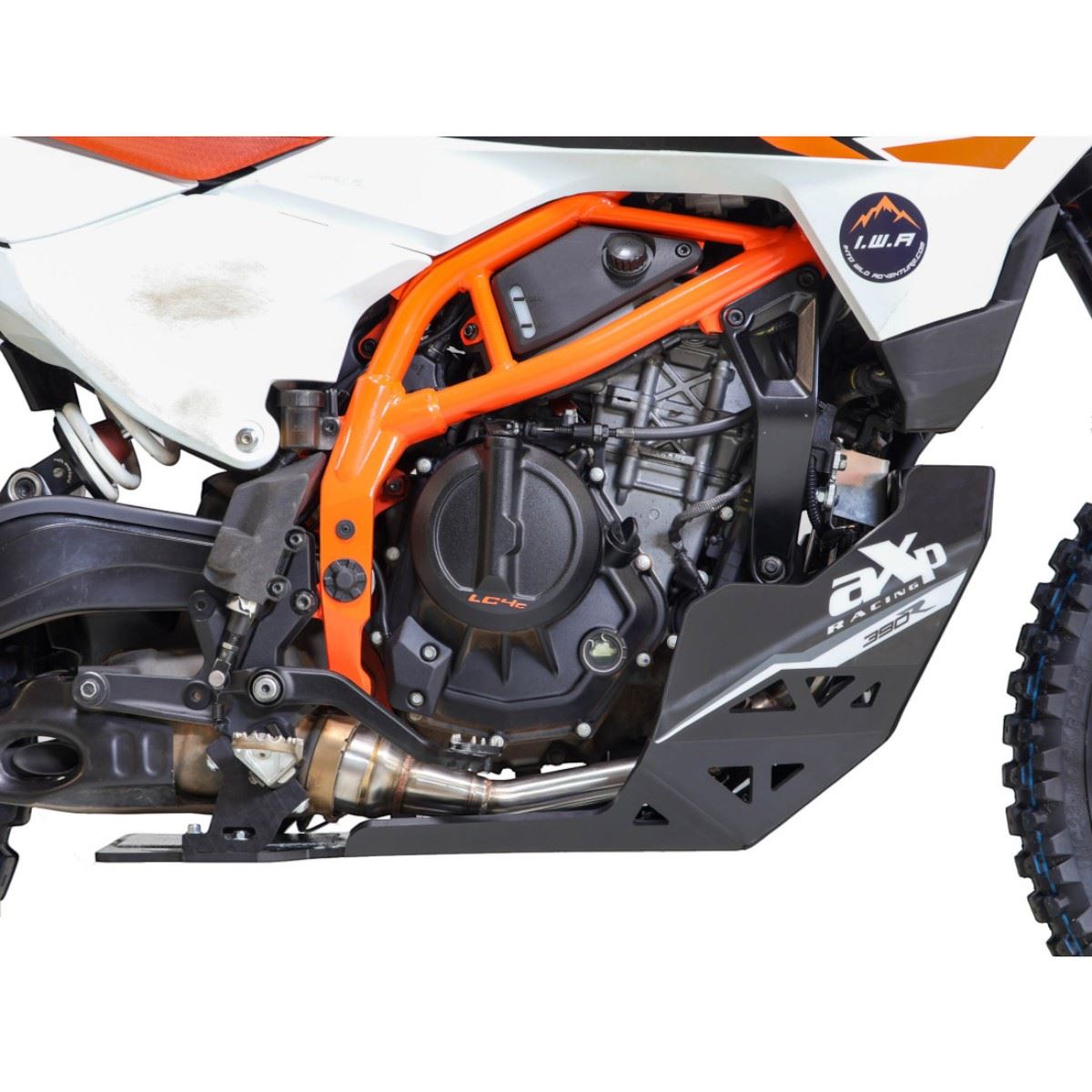アドベンチャー スキッドプレート ブラック KTM 390 ADV/ED R'25-26