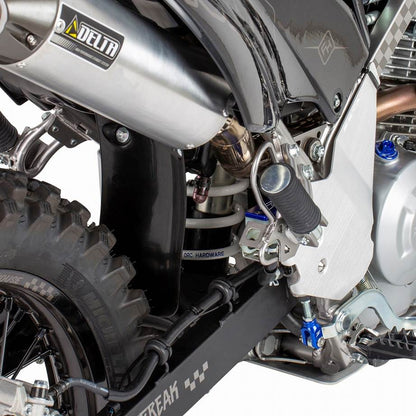 リヤショックスプリング ハード ホワイト 約38%UP KLX110L