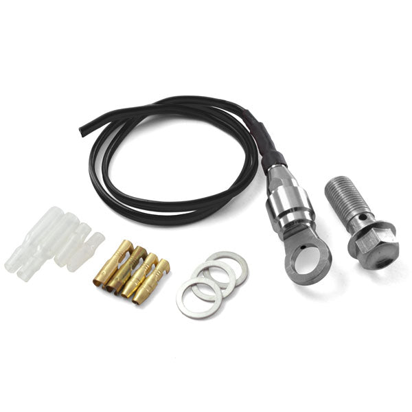 モトレッド ブレーキ プレッシャースイッチ アルミ M10-1.25 バンジョータイプ