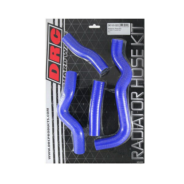 Radiator Hose Kit Kawasaki KLX250/D-Tracker 'X'08- Blue