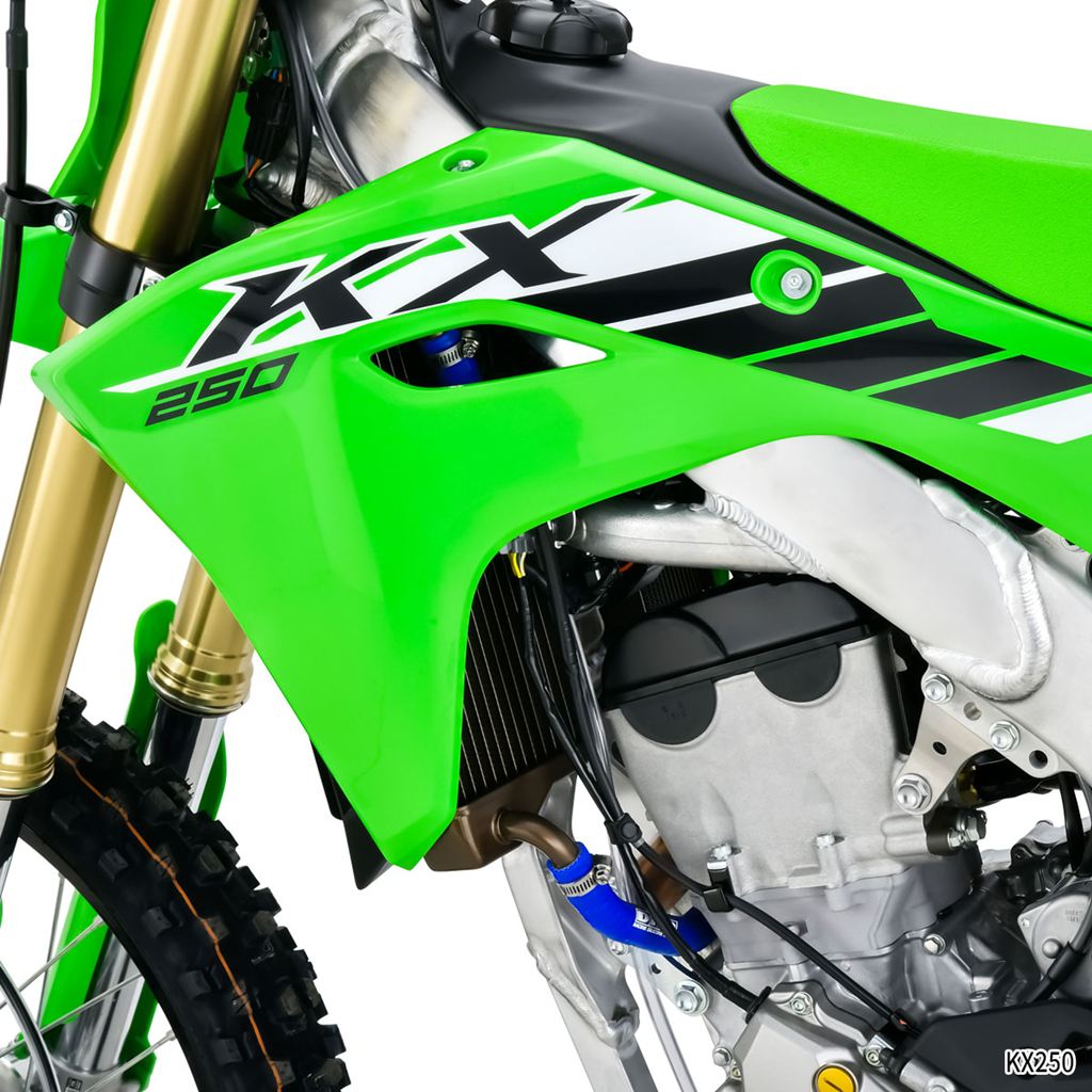 Radiator Hose Kit Blue KX250/X
