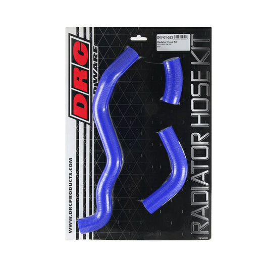Radiator Hose Kit Suzuki DRZ400S/SM '00- Blue