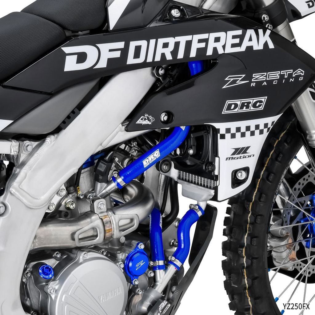ラジエターホースキット ブルー YZ250FX WR250F