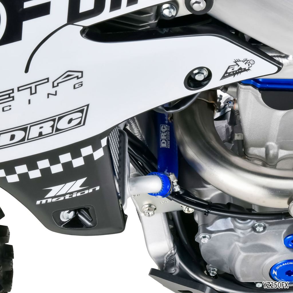 ラジエターホースキット ブルー YZ250FX WR250F