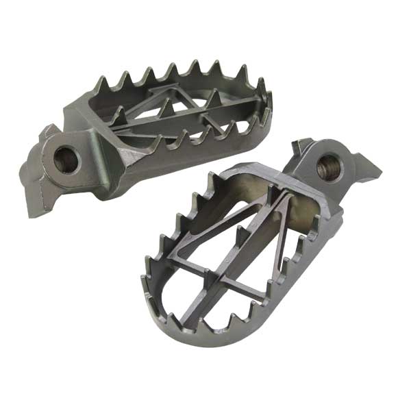 Wide Footpegs Chromoly Mid XR250/BAJA/M,CRM250R/AR '91-