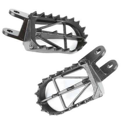 Wide Footpegs Chromoly Mid XR400/600/650