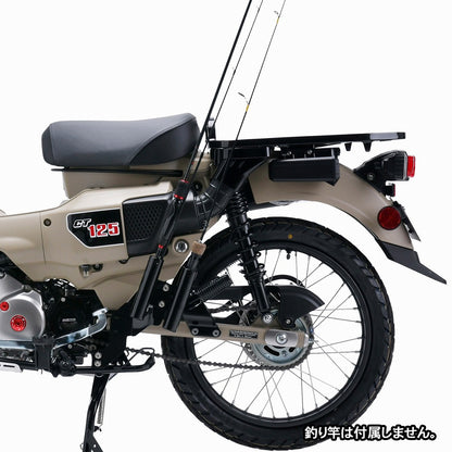 DRC フィッシングロッドホルダー ブラック 黒 CT125