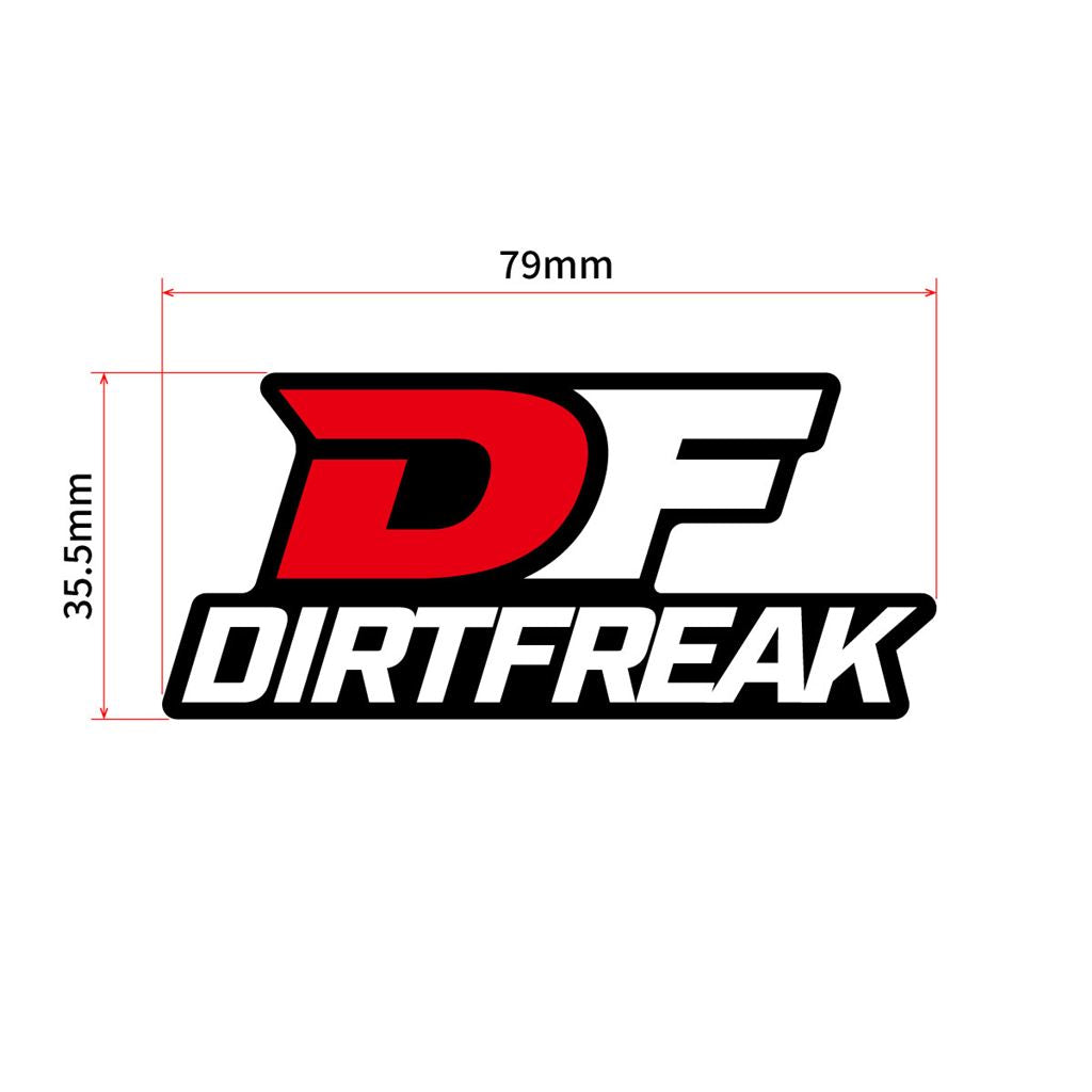 DFステッカー ブラック W79×H35.5mm