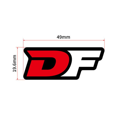DF Sticker White W49 x H19.6mm
