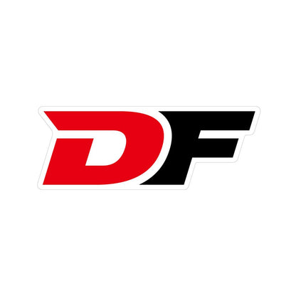 DFステッカー ホワイト W84×H31.5mm