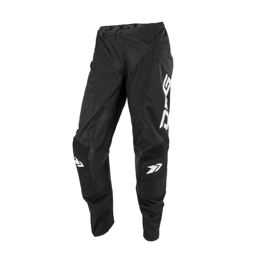 ソリッド パンツ ブラック/ホワイト