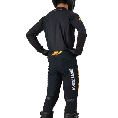 ワークスパンツ アイコン ブラック/ゴールド