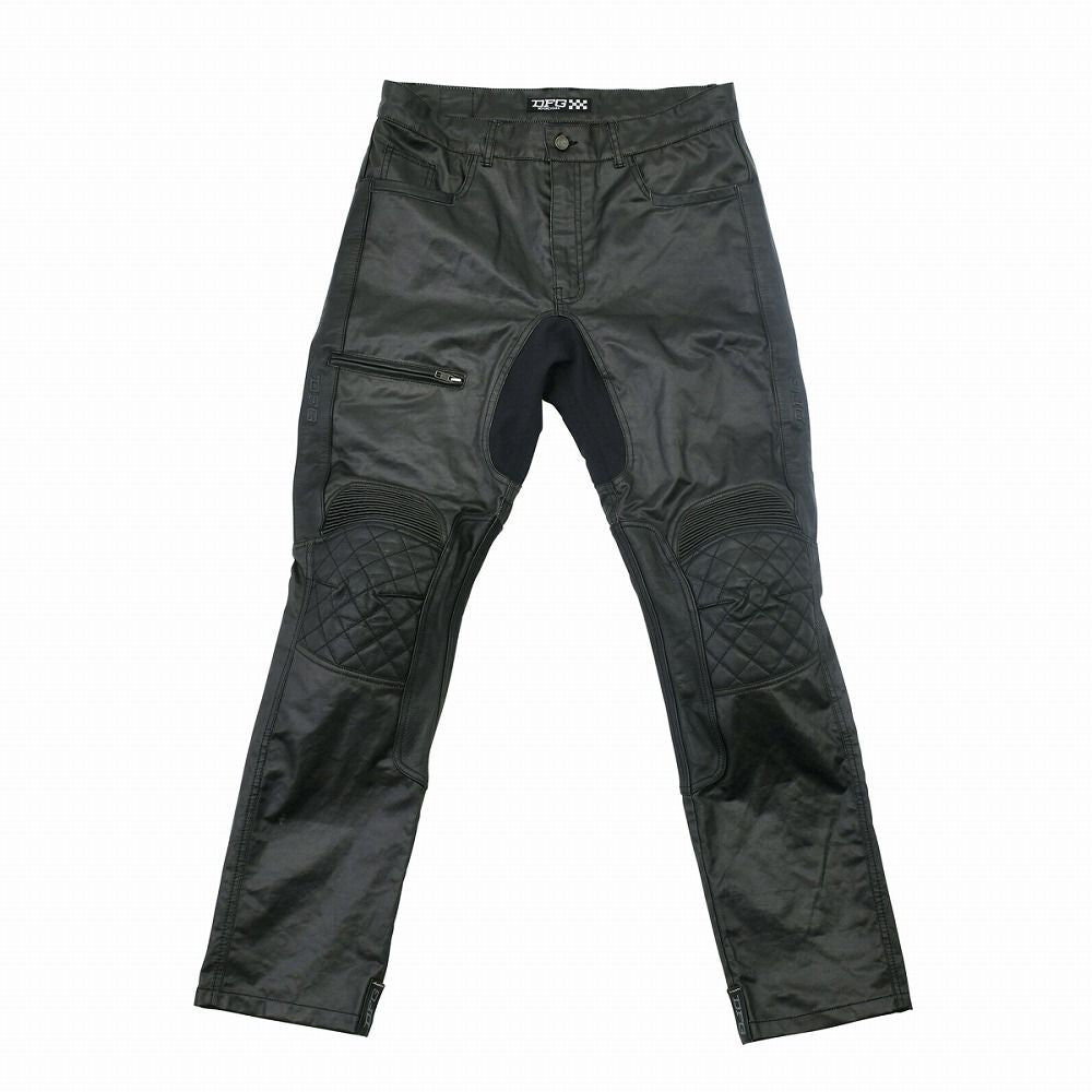 Scrambler Pants Regular Black Off-Road Pants with Protectors
