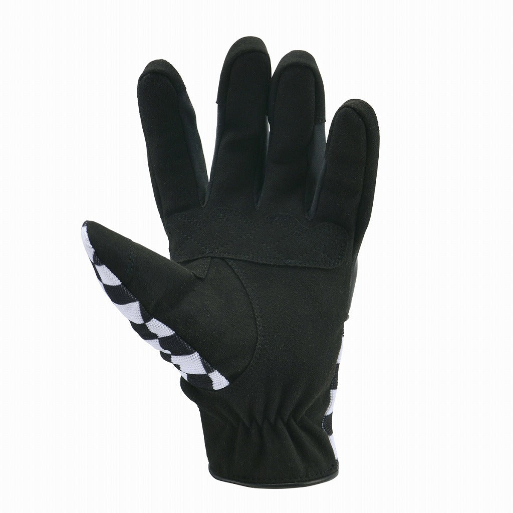 Tracker Gloves Checker Black