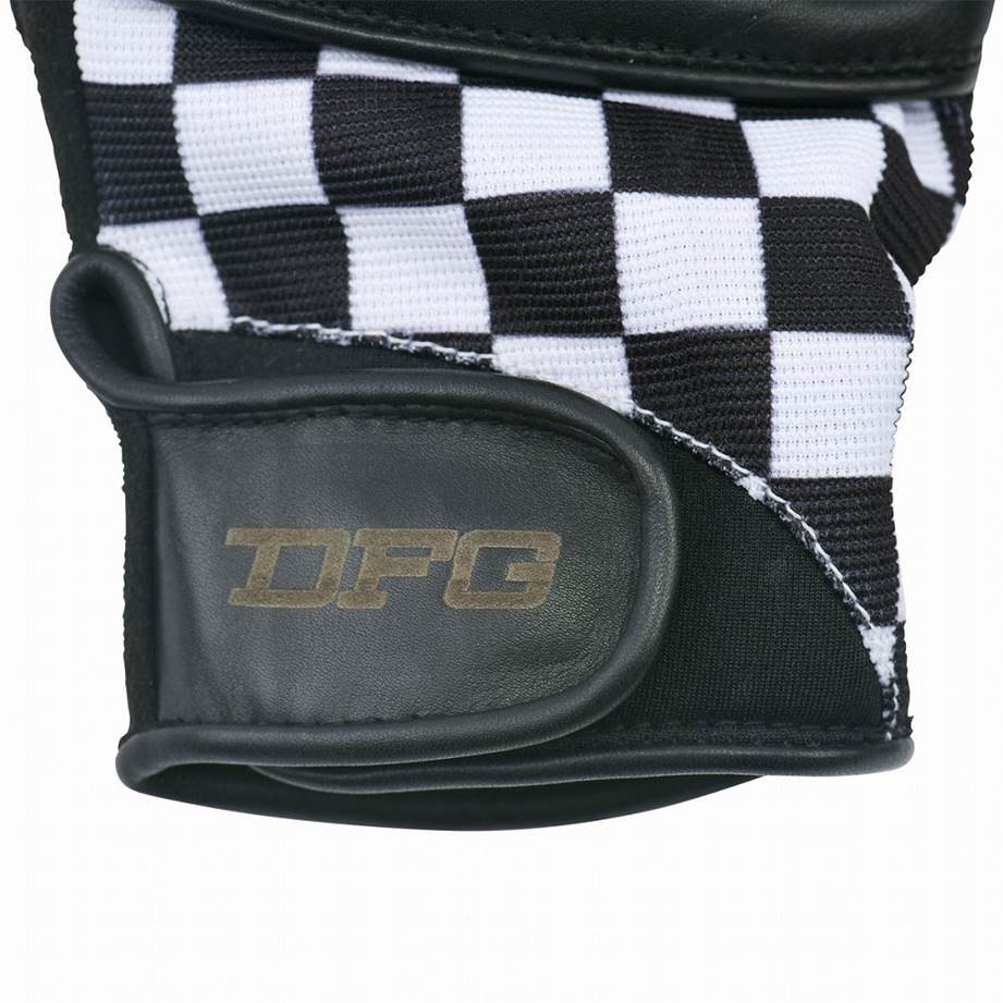 Tracker Gloves Checker Black