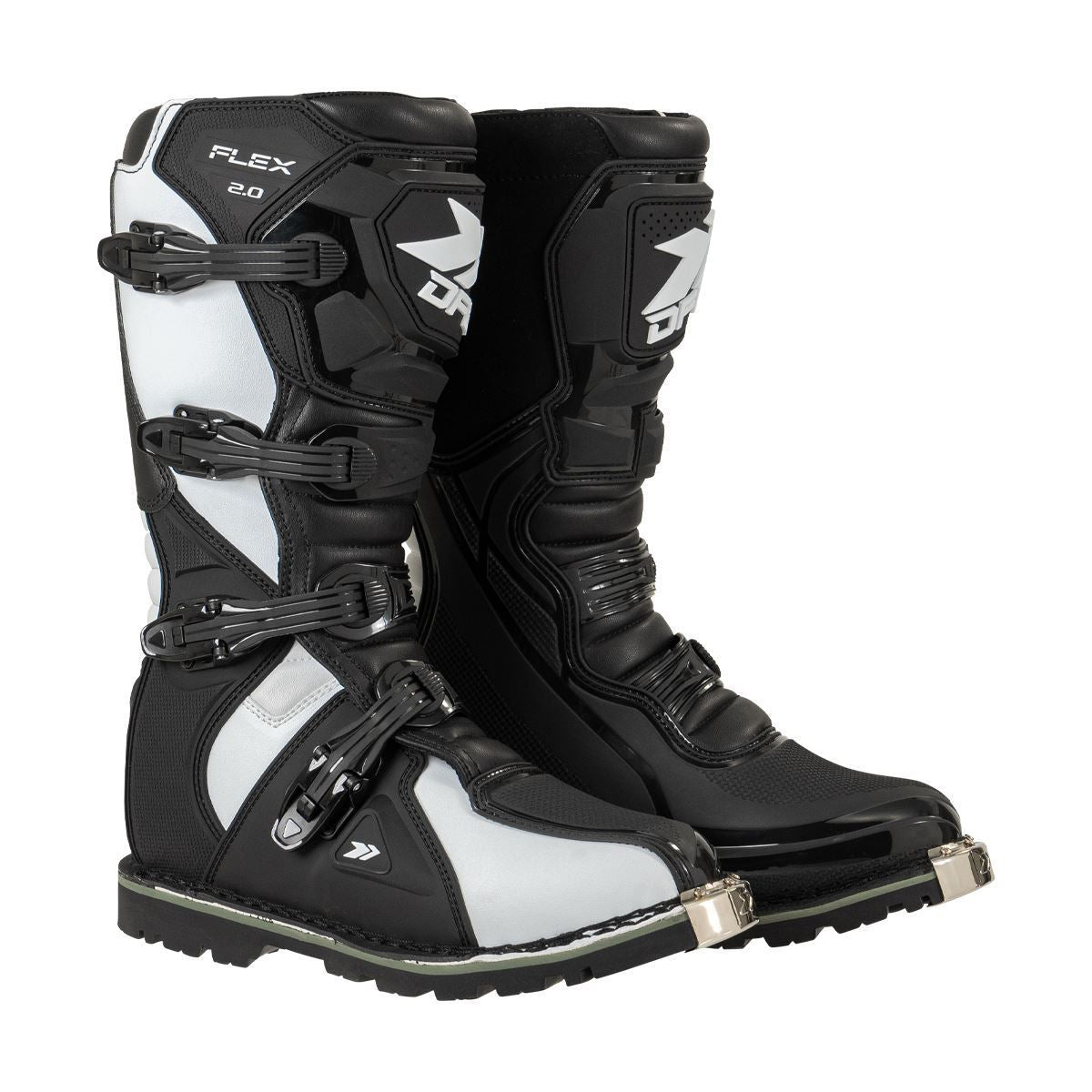 Flex Boots 2.0 Off-Road Black/White