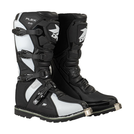 フレックスブーツ2.0 オフロード ブラック/ホワイト