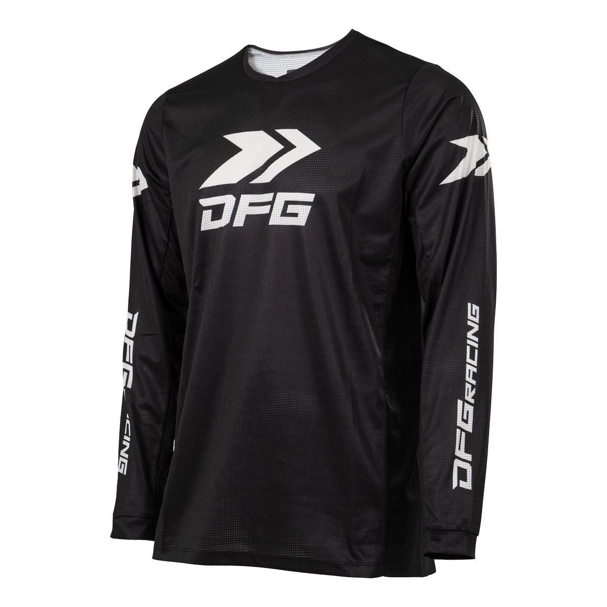 Solid Jersey Black/White