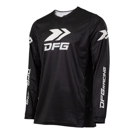 ソリッド ジャージ ブラック/ホワイト