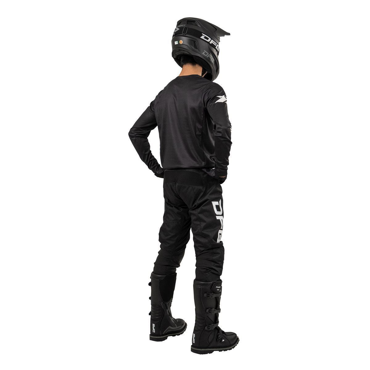 Solid Jersey Black/White