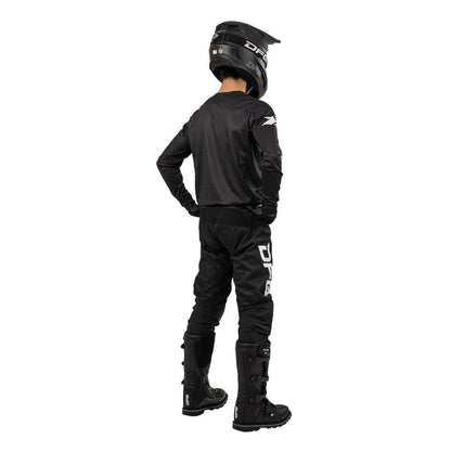 Solid Jersey Black/White