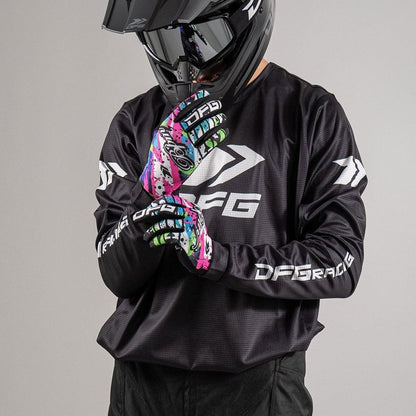 Solid Jersey Black/White