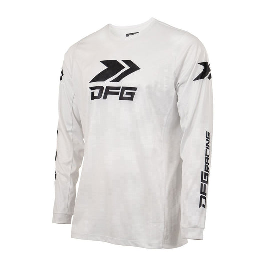 ソリッド ジャージ ホワイト/ブラック