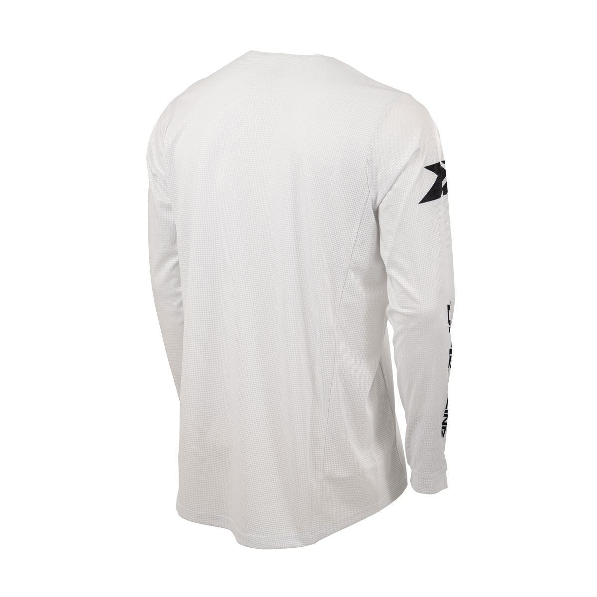 ソリッド ジャージ ホワイト/ブラック