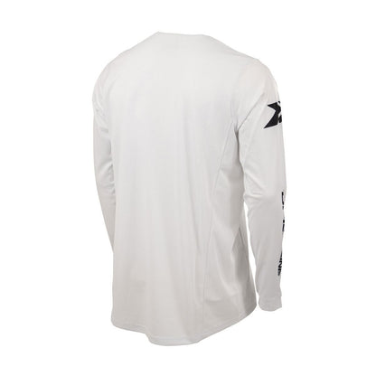 ソリッド ジャージ ホワイト/ブラック