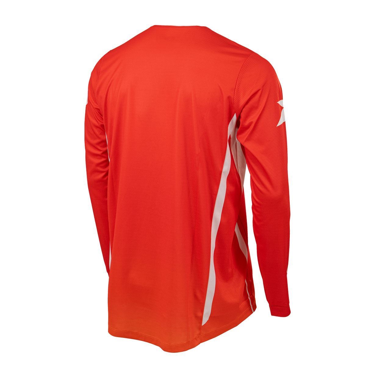 ソリッド ジャージ レッド/ホワイト