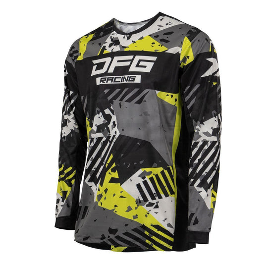 ソリッド ジャージ ネオンイエロー/ブラック