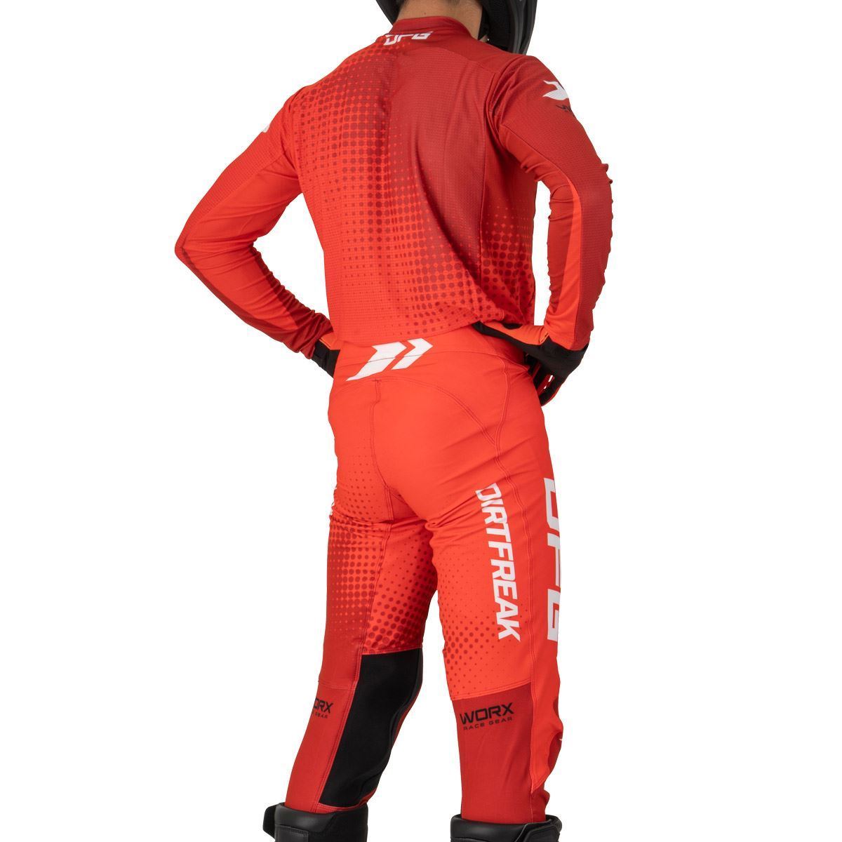 ワークスジャージ トーン レッド