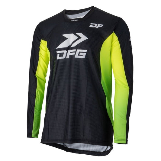 ワークスジャージ ファクトリー ブラック/ グリーン