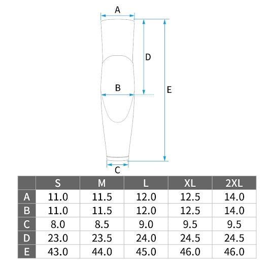 DFG インナープロテクターエルボー ロング 2XL 左右2個1セット