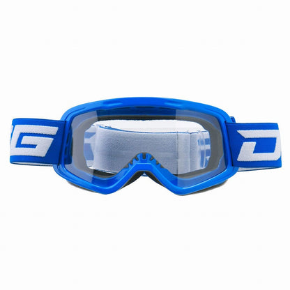 ホッパーゴーグル キッズ/幼児/子供用 ブルー/クリアレンズ