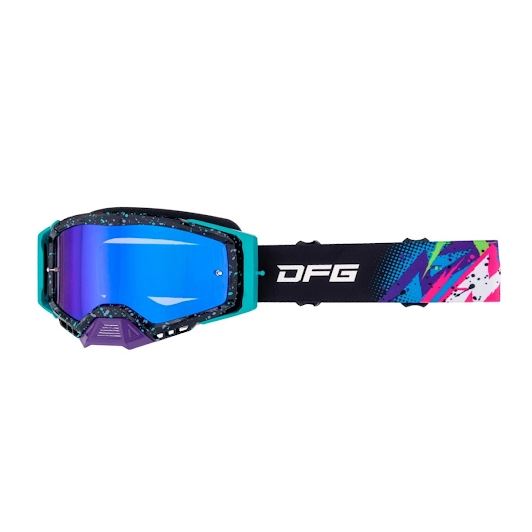 DFG ブリッツゴーグル BPMトリップマルチ/REVOブルーミラーレンズ