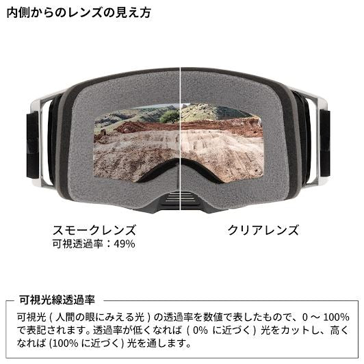 DFG ブリッツゴーグル レースレンズ シルバーミラー