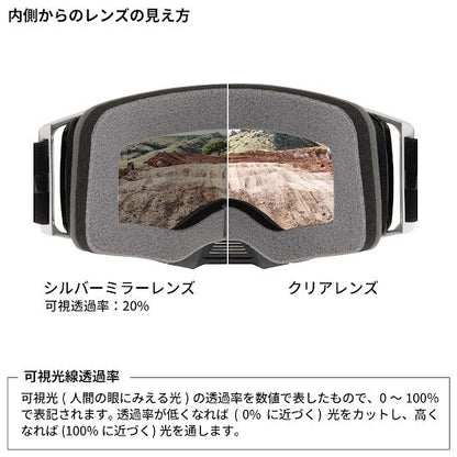 DFG ブリッツゴーグル レースレンズ REVOピンクミラー