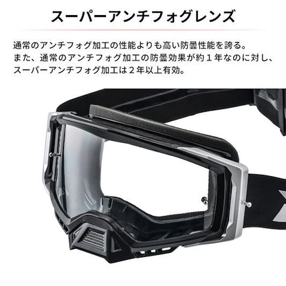 DFG ブリッツゴーグル レースレンズ スーパーアンチフォグ クリア