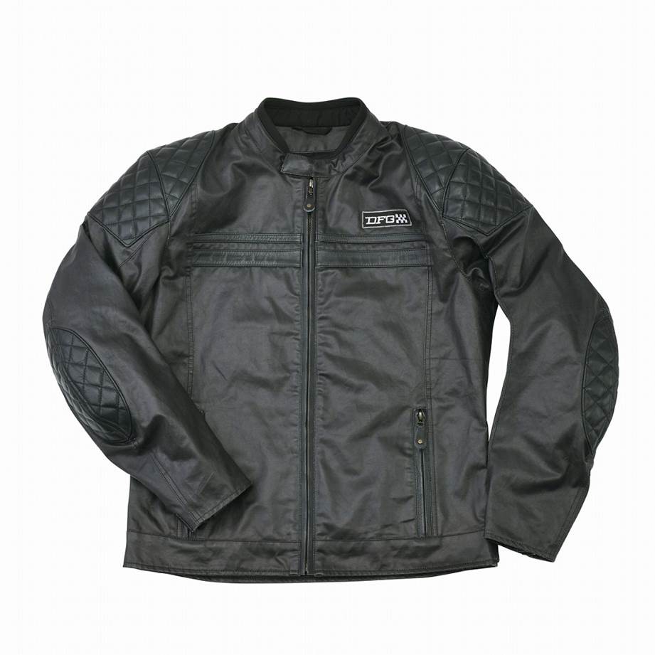 Scrambler Jacket Black with Protectors